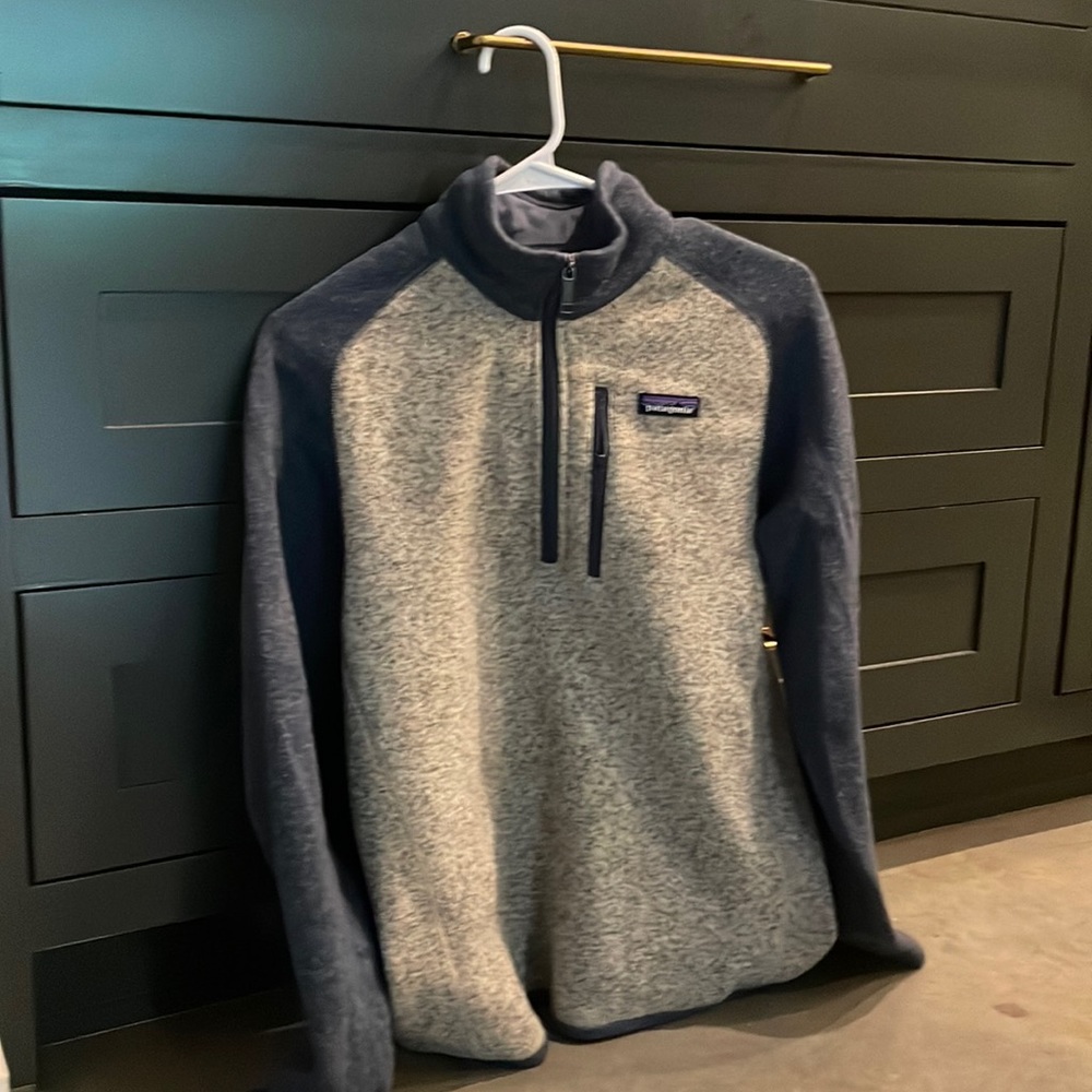 Men’s (S) Patagonia Worn Wear Better Sweater 1/4 zip